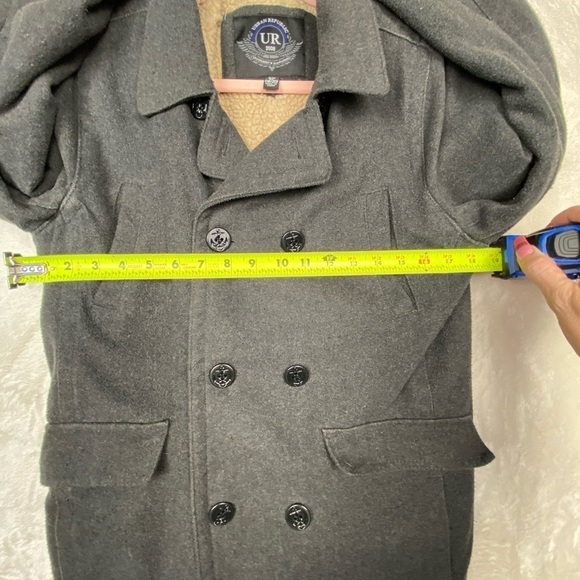 Urban republic military jacket double anchor buttons youth xl 18/20 - Picture 5 of 7